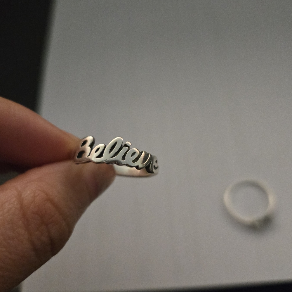 Believe James Avery Ring